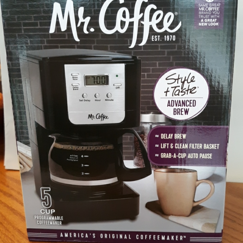 Mr Coffee 5 cup auto timer maker